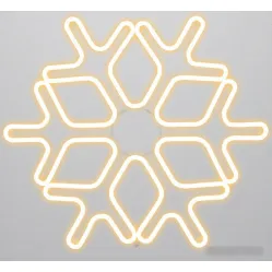 2D-фигура Neon-night Снежинка 501-326 (теплый белый)