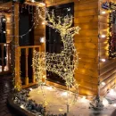 3D-фигура Neon-Night Олень 115х195 см 501-236 (теплый белый)