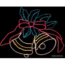 2D-фигура Neon-night Колокольчики с бантиком (79x106 см) [501-314]