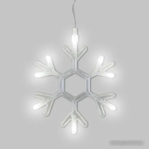 Гирлянда Neon-night Снежинка на присоске с подвесом 501-019
