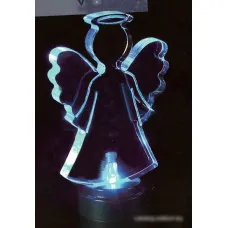 2D-фигура Neon-night Ангел 2D на подставке, RGB [501-044]