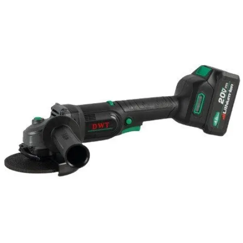 Угловая шлифмашина DWT AWSP-20-125 DV-4C2 BMC (с 2-мя АКБ, кейс)