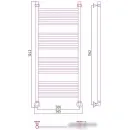 Полотенцесушитель Стилье Аксиома-10 1200х500 00661-1250