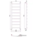 Полотенцесушитель Сунержа Галант+ 1200х400 31-0200-1240