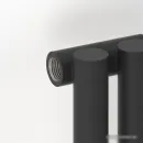 Стальной трубчатый радиатор Сунержа Эстет-1 1200х225 5 секций (темный титан муар)