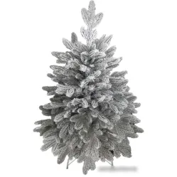 Ель Maxy Poland Диора заснеженная литая 0.7 м