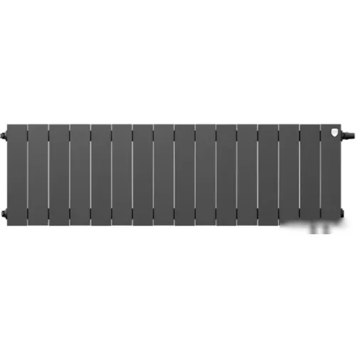 Биметаллический радиатор Royal Thermo PianoForte 300 Noir Sable (16 секций)