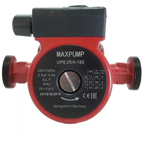 Циркуляционный насос Maxpump UPS 25/4-180