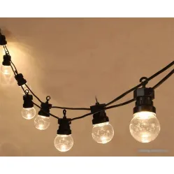 Гирлянда Neon-night Лофт 20 прозрачные лампы x 5 LED 331-357 (теплый белый)