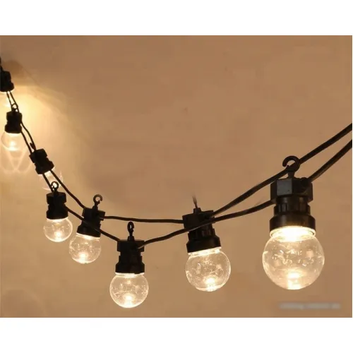 Гирлянда Neon-night Лофт 20 прозрачные лампы x 5 LED 331-357 (теплый белый)