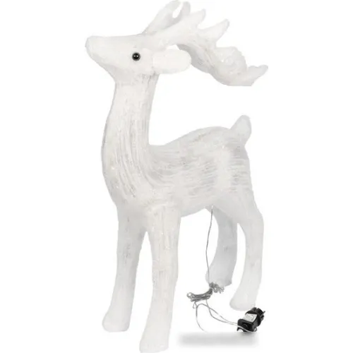 2D-фигура Neon-Night Олень 50х25х75 см 513-280 (белый)