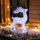 2D-фигура Neon-Night Олень 50х25х75 см 513-280 (белый)