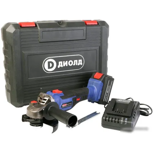 Угловая шлифмашина ДИОЛД АМШУ-20ЛИ-01 (с 1-им АКБ)