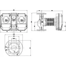 Циркуляционный насос IMP Pumps NMTD MAX II 40/120 F250