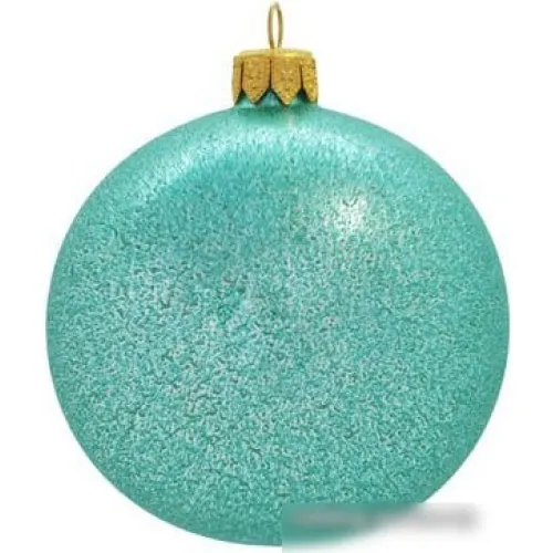 Елочная игрушка Орбитал (бирюза) 200-025-1