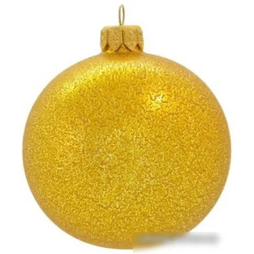 Елочная игрушка Орбитал (желтый) 200-025-4
