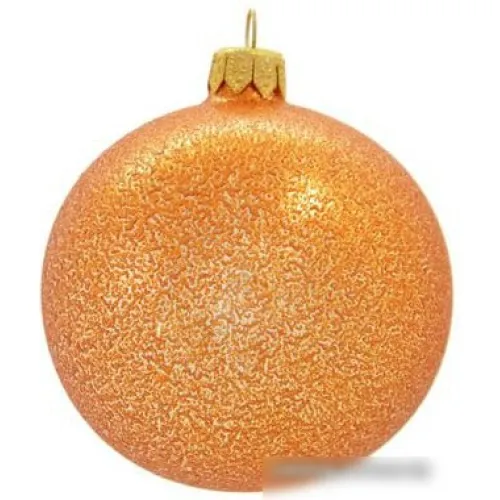 Елочная игрушка Орбитал (персик) 200-025-7