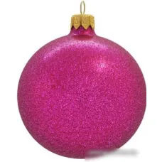 Елочная игрушка Орбитал (фуксия) 200-025-9