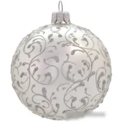 Елочная игрушка Орбитал Д-131 (серебро глянец) 200-010-2