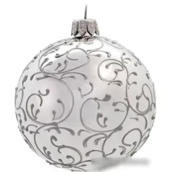 Елочная игрушка Орбитал Д-131 (серебристый) 200-010-3