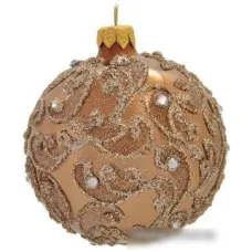 Елочная игрушка Орбитал Д-154 (бежевый опал) 200-011-1
