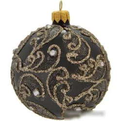 Елочная игрушка Орбитал Д-154 (графит) 200-011-3