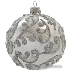 Елочная игрушка Орбитал Д-154 (серебро глянец) 200-011-5