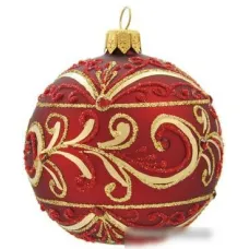 Елочная игрушка Орбитал Д-263 (красный) 200-015-3