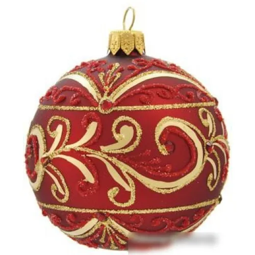 Елочная игрушка Орбитал Д-263 (красный) 200-015-3