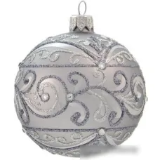 Елочная игрушка Орбитал Д-263 (серый) 200-015-4