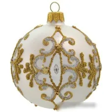 Елочная игрушка Орбитал Д-320 (белый) 200-018-1