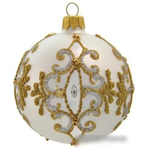 Елочная игрушка Орбитал Д-320 (белый) 200-018-1