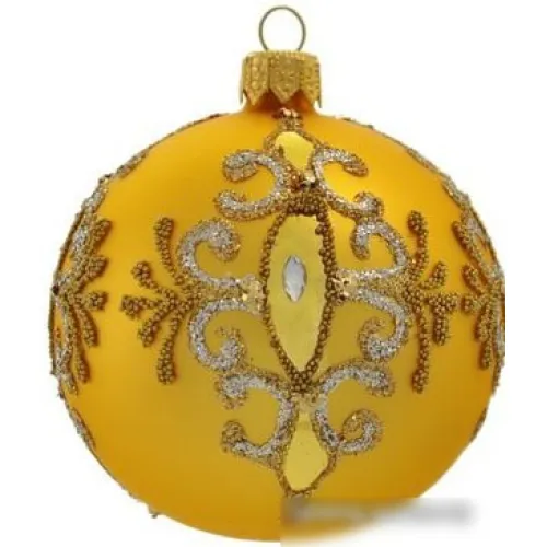Елочная игрушка Орбитал Д-320 (золотистый) 200-018-2
