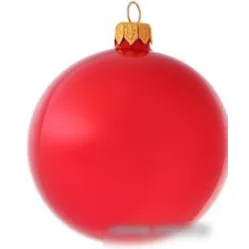 Елочная игрушка Орбитал (красный) 200-024-6