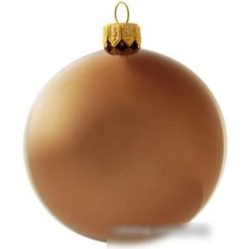Елочная игрушка Орбитал (темно-бежевый) 200-024-9