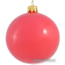 Елочная игрушка Орбитал (темно-коралловый) 200-026-15