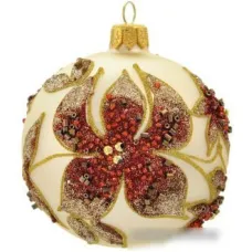 Елочная игрушка Орбитал Ш-188 (слоновая кость) 200-008-2