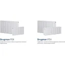 Стальной панельный радиатор Brugman Tип 22 500x100x1100 FEK220501101UBY (боковое подключение)