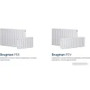 Стальной панельный радиатор Brugman Tип 11 500x61x500 FEV110500501RBY (нижнее подключение)