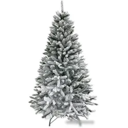 Ель Maxy Poland Платиновая заснеженная с литыми ветками 2.1 м