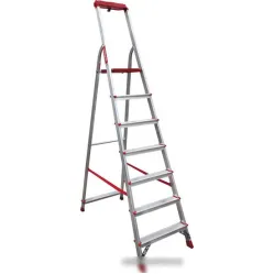 Лестница-стремянка Новая высота NV 3115 3115107 с органайзером (7 ступеней)