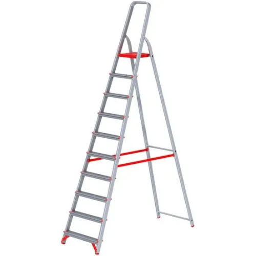 Лестница-стремянка Новая высота NV 311 алюминиевая профессиональная 10 ступеней