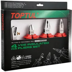 Набор пассатижей Toptul GAAE0406 (4 предмета)