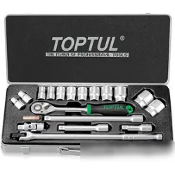 Набор торцевых головок Toptul GCAD1802 18 предметов