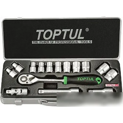 Набор торцевых головок Toptul GCAD1502 15 предметов
