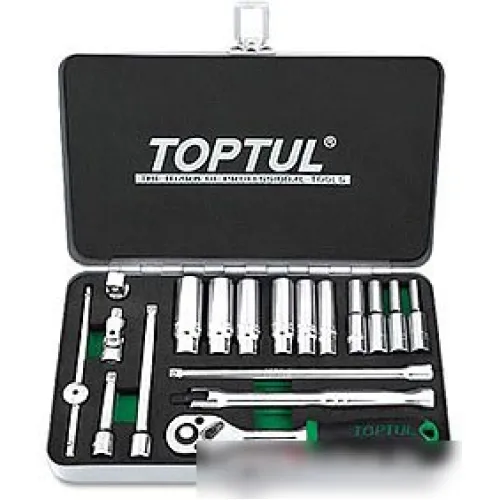 Набор торцевых головок Toptul GCAD1822 18 предметов