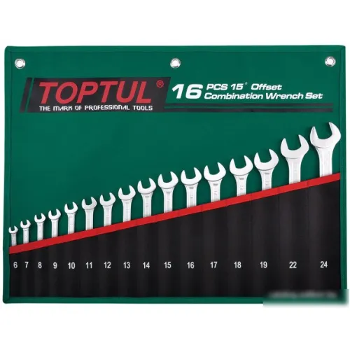 Набор ключей Toptul GRAW1601 16 предметов