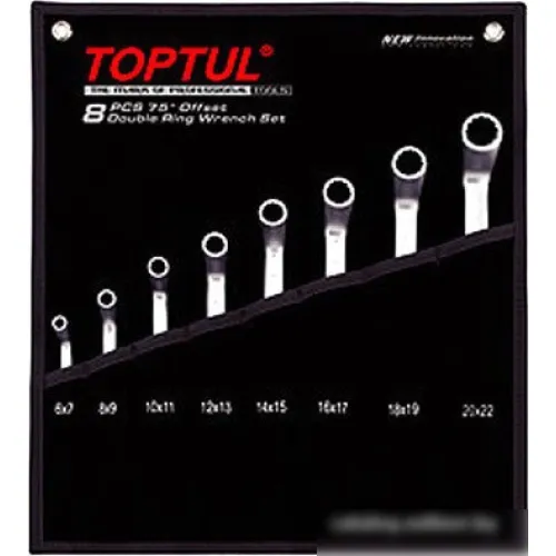 Набор ключей Toptul GPAI1202 12 предметов