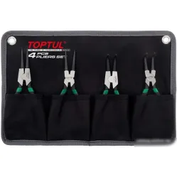 Набор пассатижей Toptul GPAQ0401 (4 предмета)