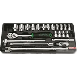 Набор торцевых головок Toptul GCAT2402 24 предмета